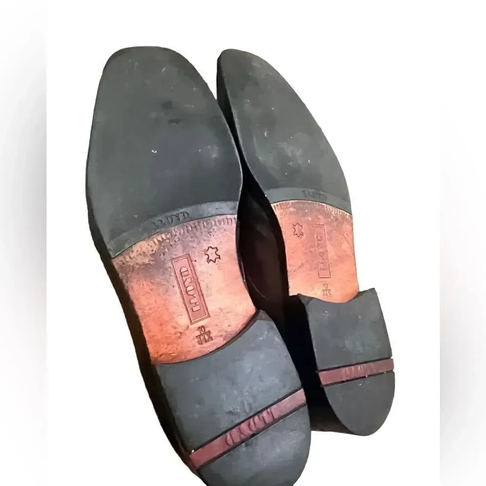 Lloyd Classics Germany Brown Leather Dress Shoes Mens 10